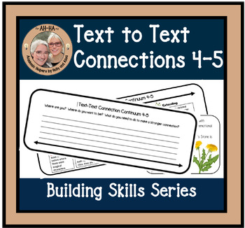 Preview of Text to Text Connections grade 4-5