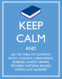 Textbook Tips: Keep Calm and Use Informational Text Features