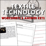 Textile Inventions Industrial Revolution Reading Worksheet