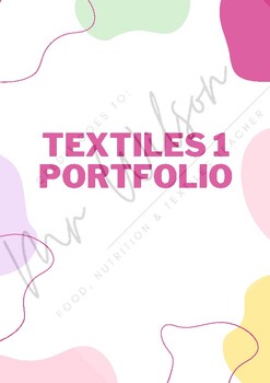 Preview of Textile Technical Skills & Knowledge