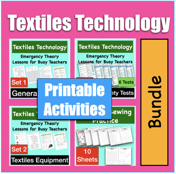 Preview of Textiles Technology Bundle