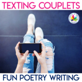 Texting Couplets: Poetry Writing Assignment Digital and Print