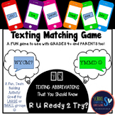 Texting GAME - 45 Different Texting Abbreviations for your