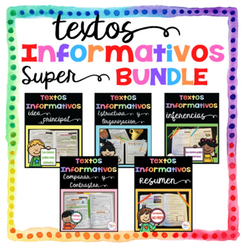 Preview of Textos Informativos STAAR Super Bundle NoPrep