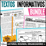 Textos informativos - Lectura y escritura informativa - Sp
