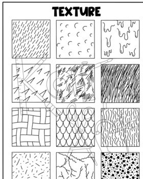 easy textures to draw