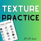 Texture drawing worksheet