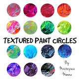 Textured Paint Circles