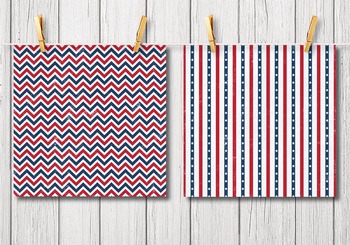 july 4th scrapbook paper