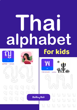 Preview of Thai alphabet for kids