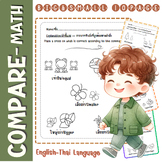 English-Thai/COMPARE PICTURES, BIGGER and SMALLER are the same.