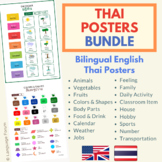 Thai posters bundle (with English translations) | Thai Eng