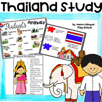 Preview of Thailand Country and Culture Study | Thailand Thematic Unit of Activities