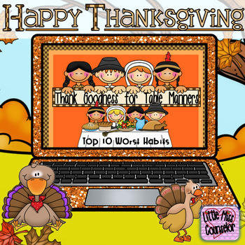 Preview of Thank Goodness for Table Manners: Top 10 Worst Manners SMARTboard lesson