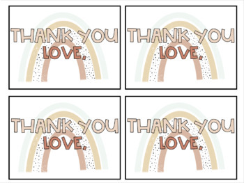 Preview of Thank You Card Template