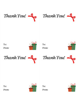 Thank You Cards by Made by Marcelia | TPT