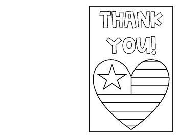 Thank You Cards For Veterans by Lauren Pelzer | TPT