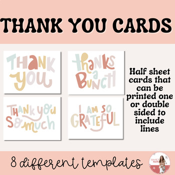 Thank You Cards & Notes