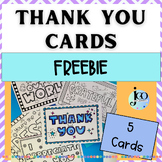 Thank You Cards/ Staff Appreciation FREEBIE