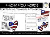 Thank You Cards for Service Members & Veterans || Memorial