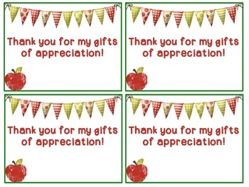 Thank You Cards for Teacher Appreciation Week (Editable) | TPT