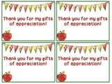 Thank You Cards for Teacher Appreciation Week (Editable)