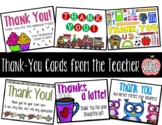 Thank You Cards from the Teacher