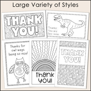 Thank You Card Coloring With Artify Markers!