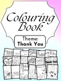 Thank You Colouring Pages (Appreciation)