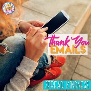 Preview of Thank You Writing Assignment for Emails and Letters | Digital and Print