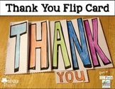 Thank You Flip Card