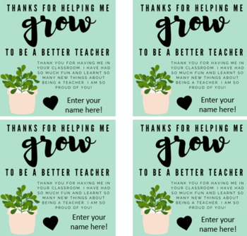 thanks for helping me grow tag teaching resources tpt