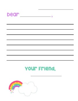 thank you letter template by whats new in grade two tpt