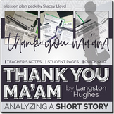 theme essay on thank you ma'am