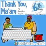 Thank You Ma'am by Langston Hughes Short Story Unit