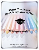 Lesson: Thank You, M'am by Langston Hughes Lesson Plan, Wo