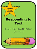 Thank You, Mr. Falker ~ Constructed Response, Comprehensio