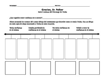 Preview of Thank You, Mr. Falker, Gracias, Sr. Falker, Spanish Continuum