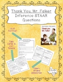 "Thank You, Mr. Falker" Inference STAAR Questions and Task Cards