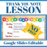 Thank You Note Lesson with Digital Cards