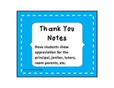 Thank You Notes Bundle- Staff Appreciation