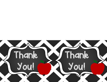 Thank You Notes {School} by Kinders in NY | TPT