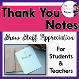 Thank You Notes for Teachers and Students (FREE)