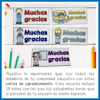 Thank You Notes in Spanish | Cartas de agradecimiento by Ms Herraiz
