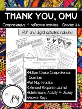 Preview of Thank You, Omu! Extension and Digital Activities