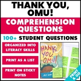 Thank You, Omu! Read-Aloud Questions - Reading Comprehension
