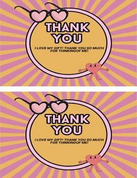 Preview of Thank You Postcard