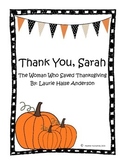 Thank You, Sarah Literacy Unit
