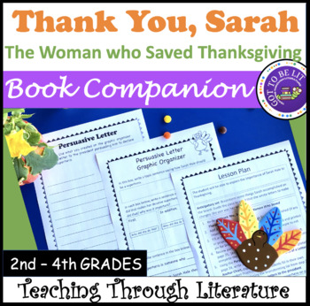 Preview of Thank You, Sarah: the Woman who Saved Thanksgiving, Reading Book Companion