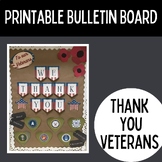 Thank You to our Veterans - Veterans Day Bulletin Board Set